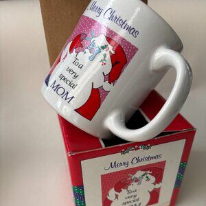 Vintage Christmas Santa Mug For Mom